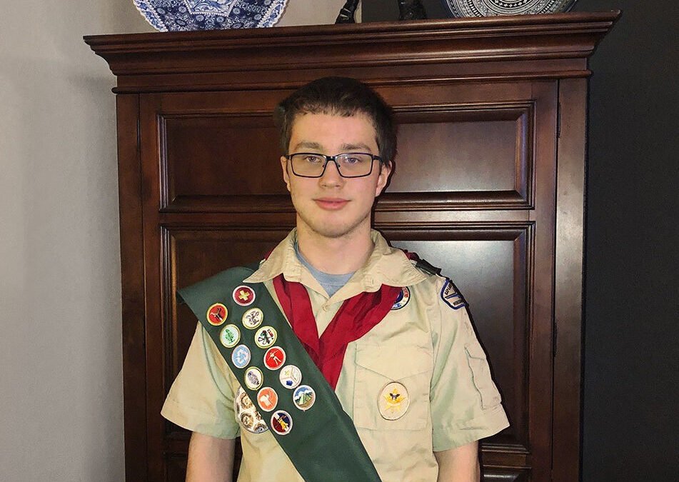 Teen Raises Awareness about AIH for his Eagle Scout project